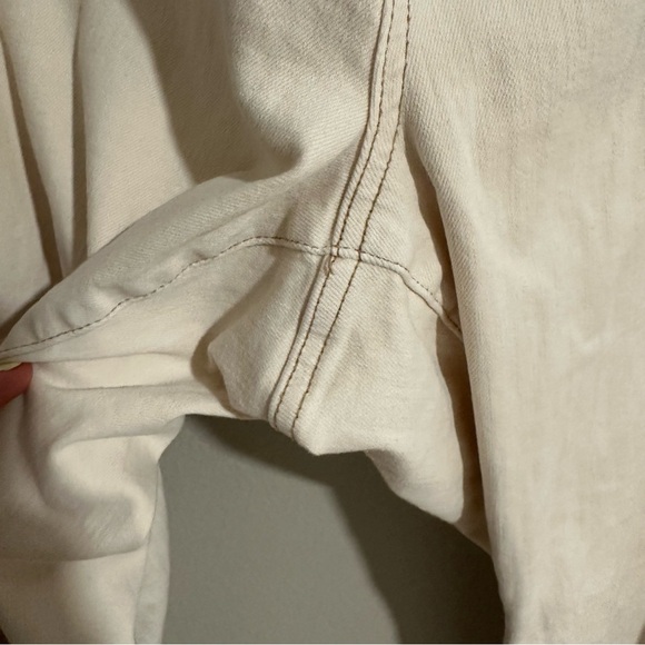 Judy Blue Ecru Hi Rise Wide Leg Straight Jean Size 20 - Picture 7 of 12